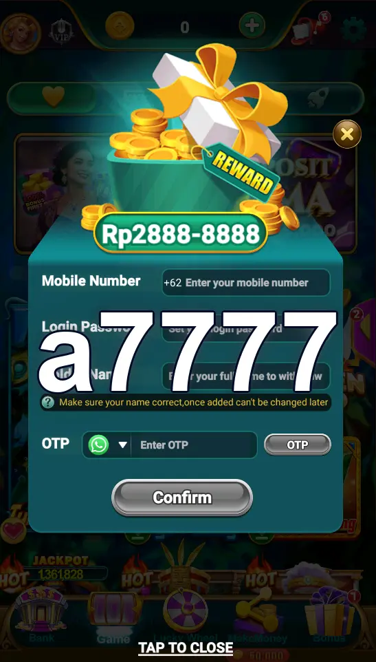 a7777 Masuk