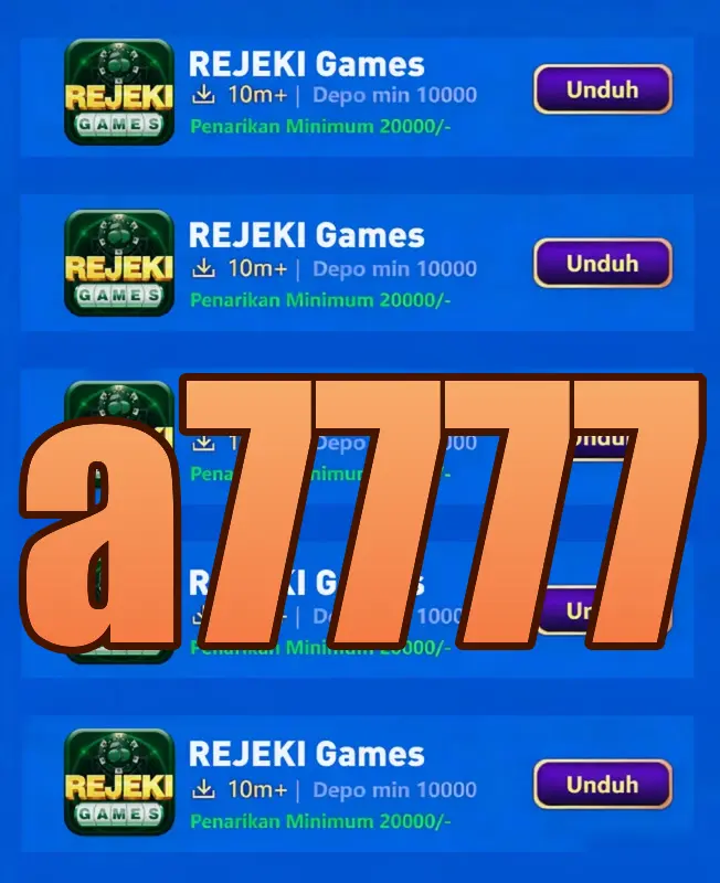 a7777 Tangkapan Layar Resmi APK